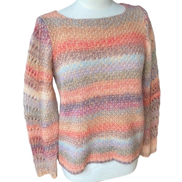 Elsamanda Anthropologie Italy Boho Alpaca Mohair Earthy...